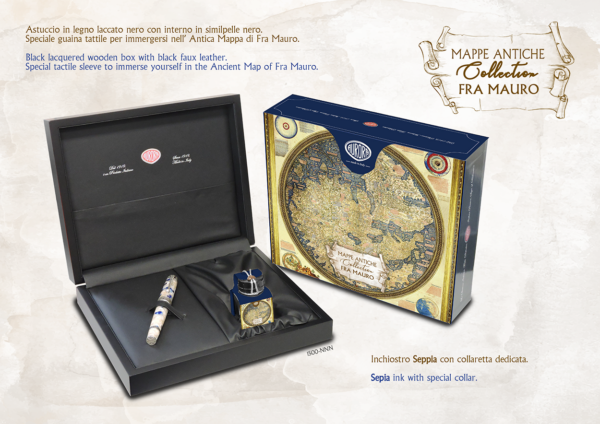 Aurora Ancient Maps Fra Mauro Limited Edition Fountain Pen - Image 3