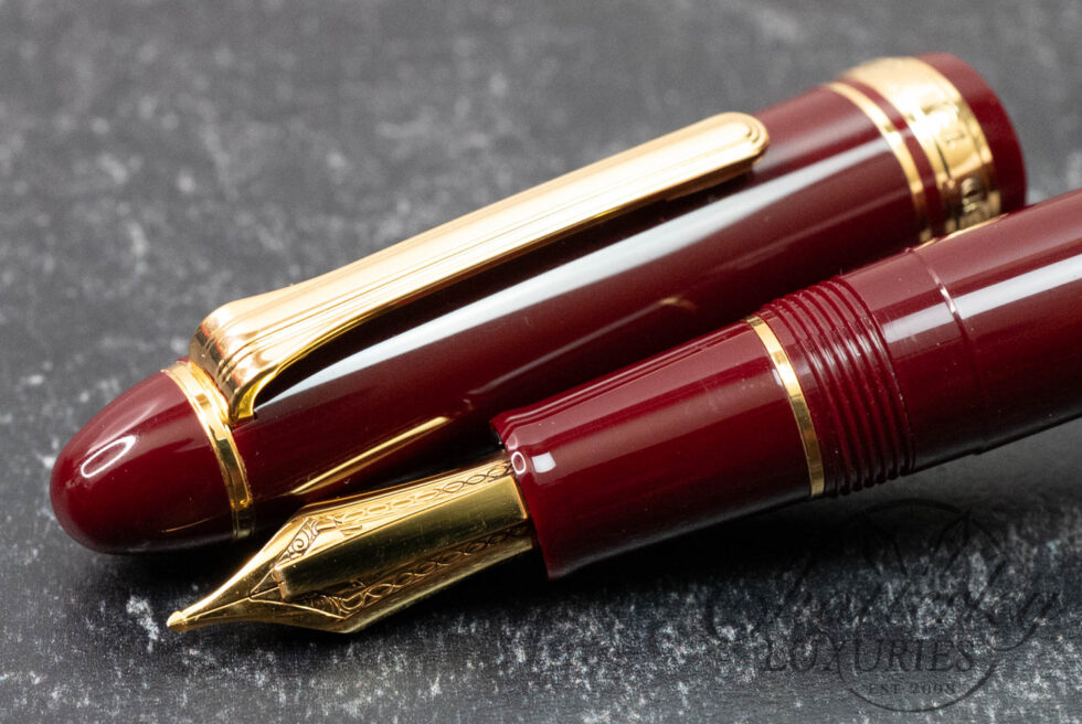 Sailor 1911L with 21k Naginata Emperor Nib Maroon Fountain Pen