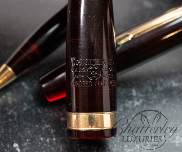 Waterman Hundred Year Red Fountain Pen and Mechanical Pencil Set - Image 5