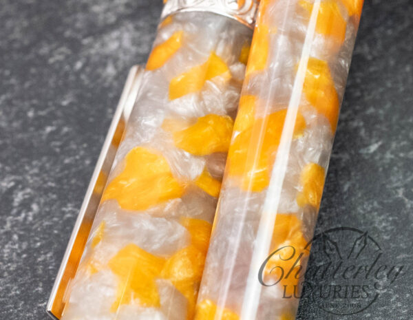 Signum Ornamenta Grey Yellow Fountain Pen - Image 5