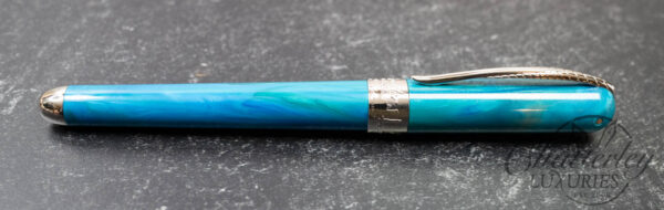 Pineider Avatar Abalone Green Fountain Pen - Image 3