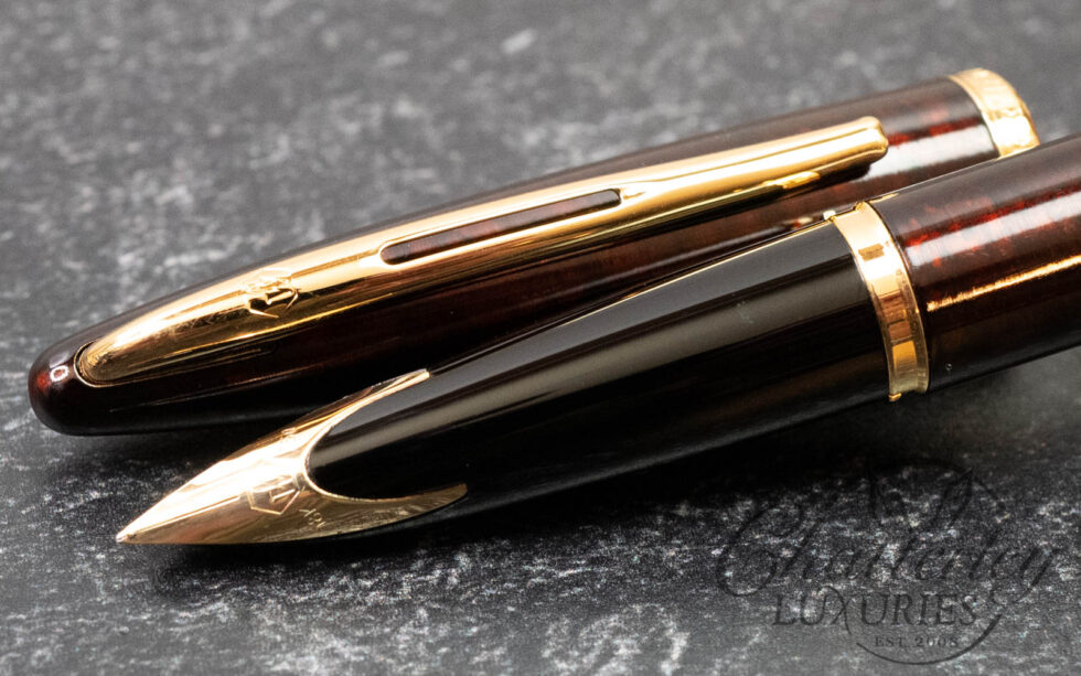 Waterman Carene Amber Shimmer Fountain Pen