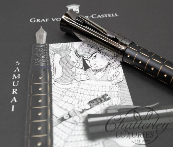 Graf von Faber-Castell Pen of the Year 2019 Samurai Black Elegance Fountain Pen - Image 2