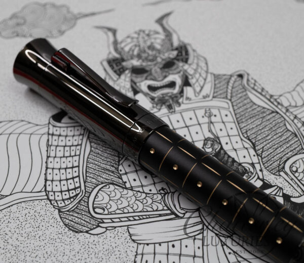 Graf von Faber-Castell Pen of the Year 2019 Samurai Black Elegance Fountain Pen - Image 3