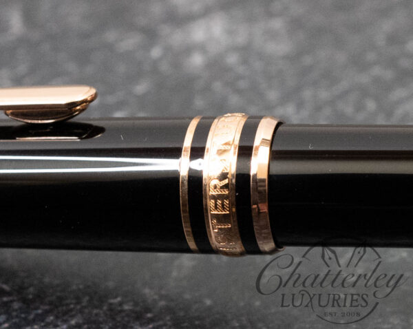 Montblanc Murano Rose Gold Trim Ballpoint Pen - Image 3