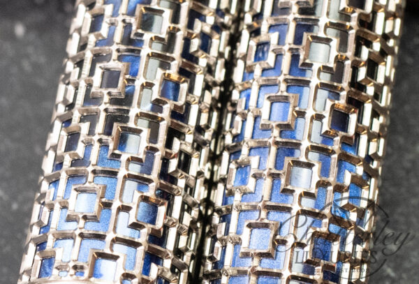 Chatterley/Visconti Limited Edition X/8 Palladium Skeleton Looking East Fountain Pen - Image 7