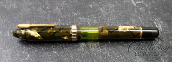 Conklin Nozac Saft Green Celluloid Limited Edition Fountain Pen - Image 4