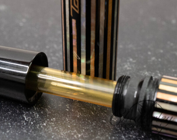 Tohma Kumataka 55 Art Collection Raden Shunko-sai/Black Fountain Pen - Image 8