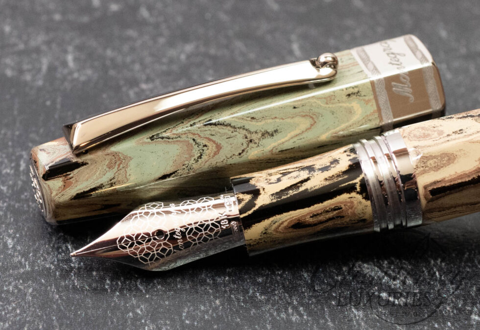 Montegrappa Extra Otto Botanical Limited Edition Fountain Pen Collection - Magnolia Tree #1/8
