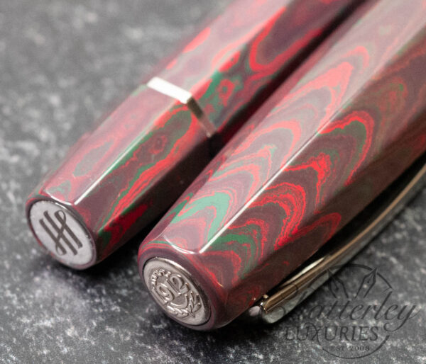 Montegrappa Extra Otto Botanical Limited Edition Fountain Pen Collection - Red Rose #1/8 - Image 3