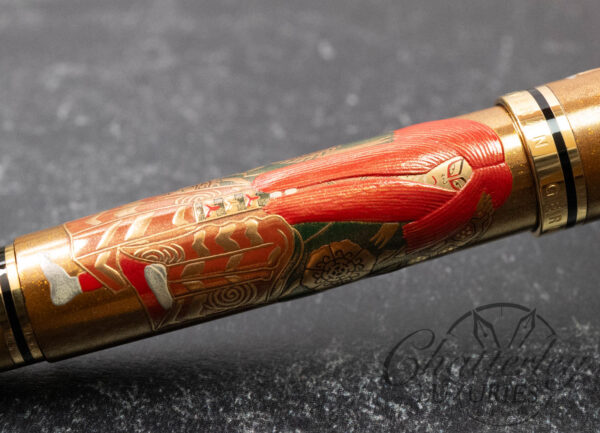 Pelikan M1000 Maki-e Renjishi Fountain Pen - Image 7