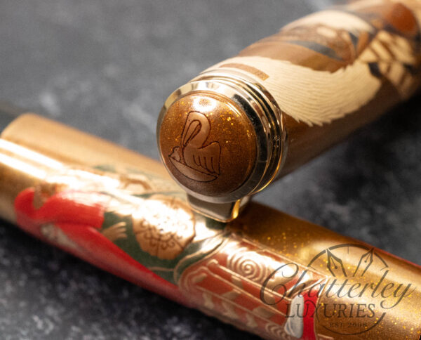 Pelikan M1000 Maki-e Renjishi Fountain Pen - Image 12