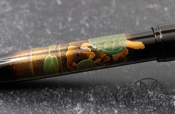 Namiki Yukari Maki-e Turtles Fountain Pen - Image 3