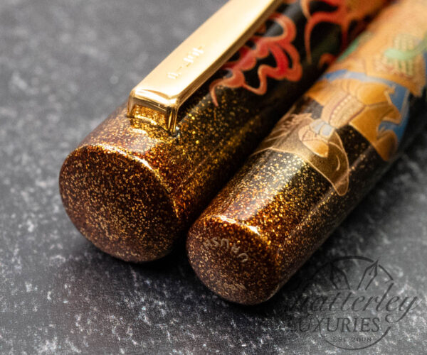 Namiki Yukari Seven Gods Bishamon-ten 100th Anniversary Fountain Pen - Image 11
