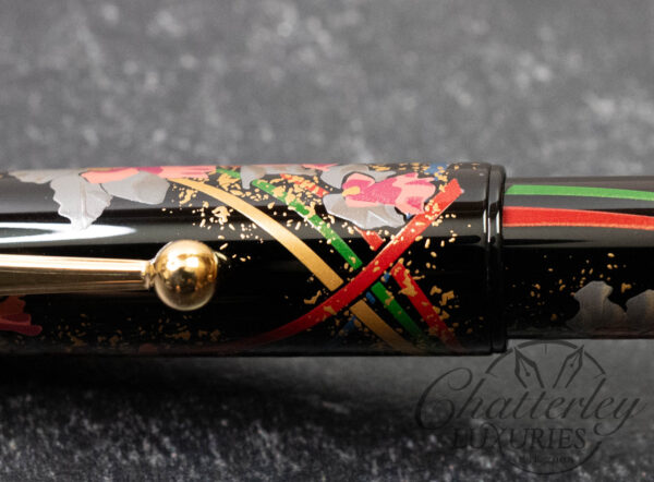 Pilot Namiki Maki-e Blossoming Orchid Fountain Pen - Image 11