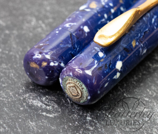 Visconti Lapis Blue Celluloid Voyager Limited Edition Anniversary Fountain Pen - Image 6