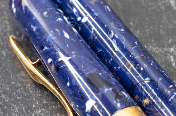 Visconti Lapis Blue Celluloid Voyager Limited Edition Anniversary Fountain Pen - Image 5