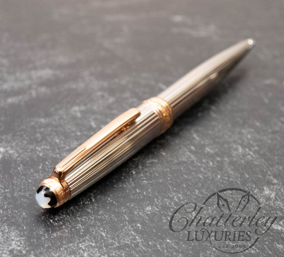 Montblanc Meisterstück Solitaire Limited Anniversary Edition Pinstripe Ballpoint Pen