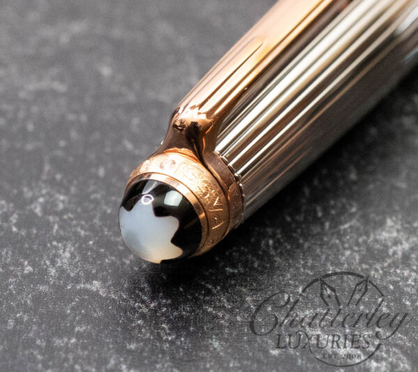 Montblanc Meisterstück Solitaire Limited Anniversary Edition Pinstripe Ballpoint Pen - Image 3