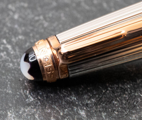 Montblanc Meisterstück Solitaire Limited Anniversary Edition Pinstripe Ballpoint Pen - Image 4