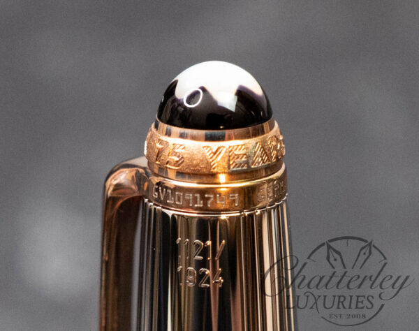 Montblanc Meisterstück Solitaire Limited Anniversary Edition Pinstripe Ballpoint Pen - Image 5