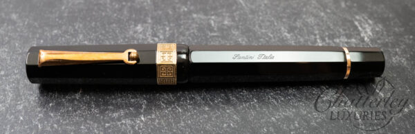 Santini Nonagon BlackJack Bronze Fountain Pen - Image 2
