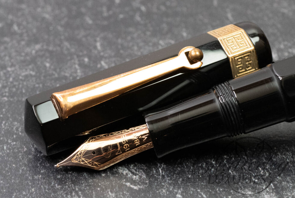Santini Nonagon BlackJack Bronze Fountain Pen