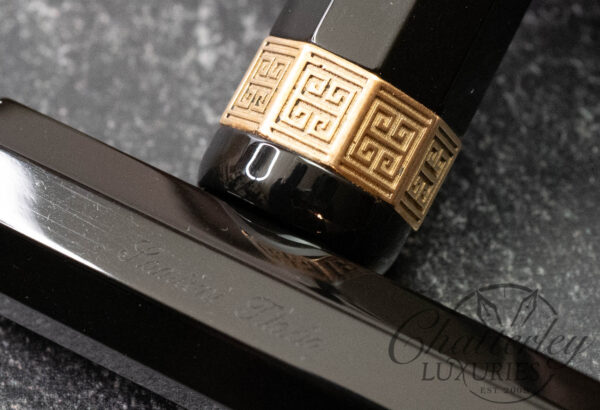 Santini Nonagon BlackJack Bronze Fountain Pen - Image 3