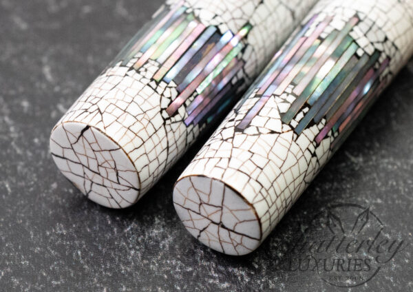 Mr Cypress E-05A Eggshell & Raden Fountain Pen - Image 3