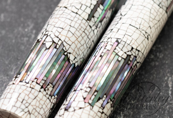 Mr Cypress E-05A Eggshell & Raden Fountain Pen - Image 4