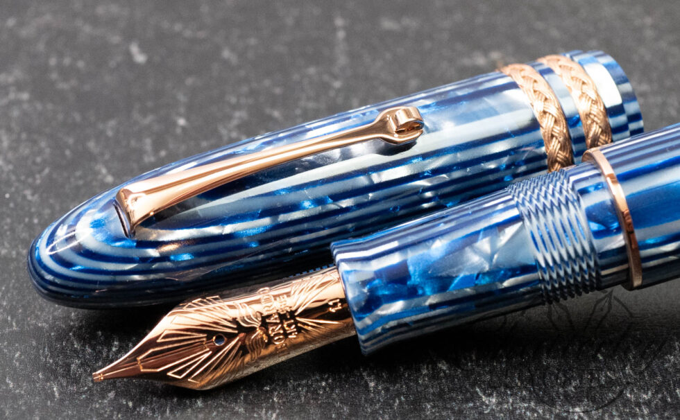 Leonardo Chatterley LeonArco Deep Blue Celluloid Limited Edition Fountain Pen