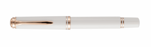 Pelikan Special Edition Souverän® M600 White & Rose Gold Fountain Pen - Image 2