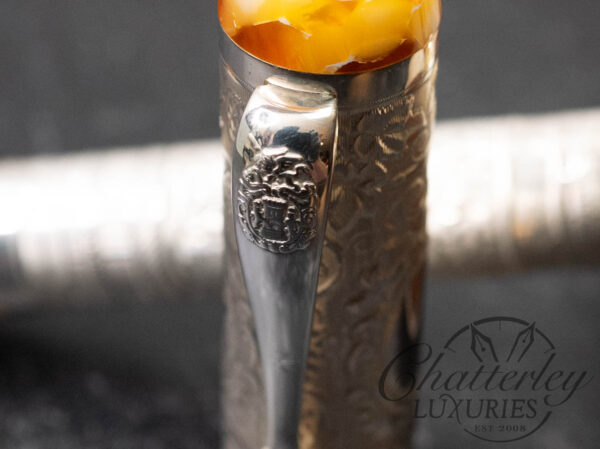 Montegrappa Il Millennio Bassano Del Grappa Sterling Silver Fountain Pen - Image 9