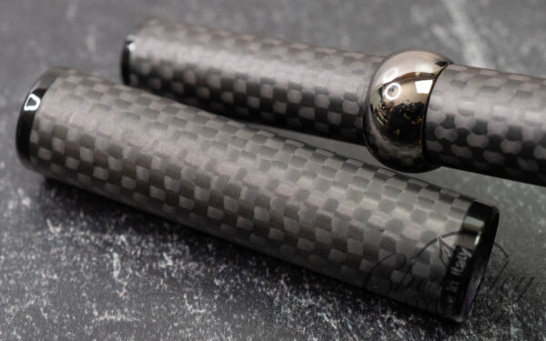 Conklin Mark Twain Matte Carbon Stealth Crescent Filler Fountain Pen - Image 5