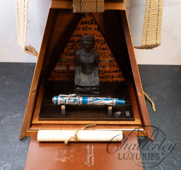 Montegrappa Luxor Blue Nile Limited Edition Vermeil Fountain Pen - Image 2