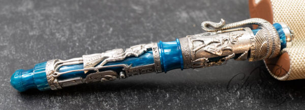 Montegrappa Luxor Blue Nile Limited Edition Vermeil Fountain Pen - Image 4