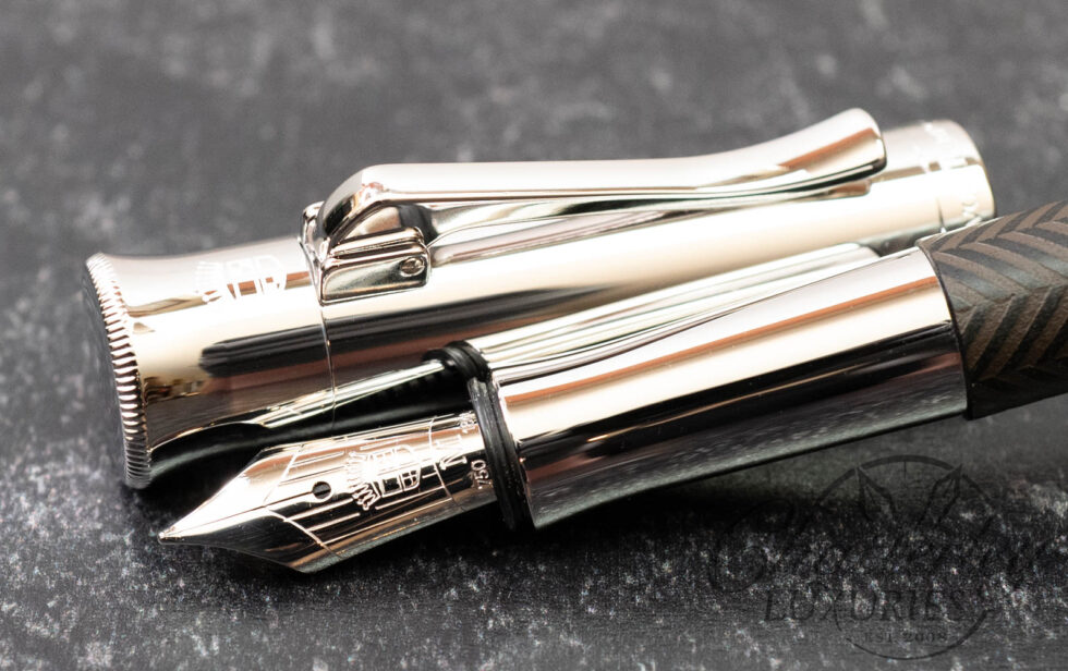 Graf Von Faber-Castell Guilloche Ciselé Brown Fountain Pen