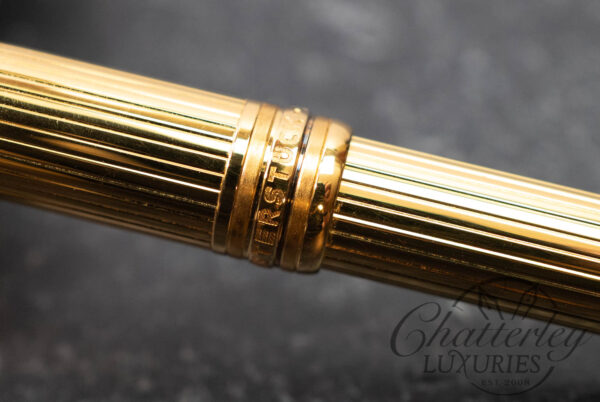 Montblanc Meisterstück 164 Vermeil Solitaire Pinstripe Ballpoint Pen - Image 4