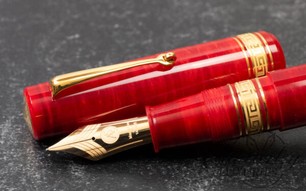 Armando Simoni Club Bologna Extra Flame Red Bespoke Limited Edition Fountain Pen - Image 7