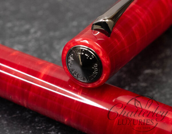 Armando Simoni Club Bologna Extra Flame Red Bespoke Limited Edition Fountain Pen - Image 11