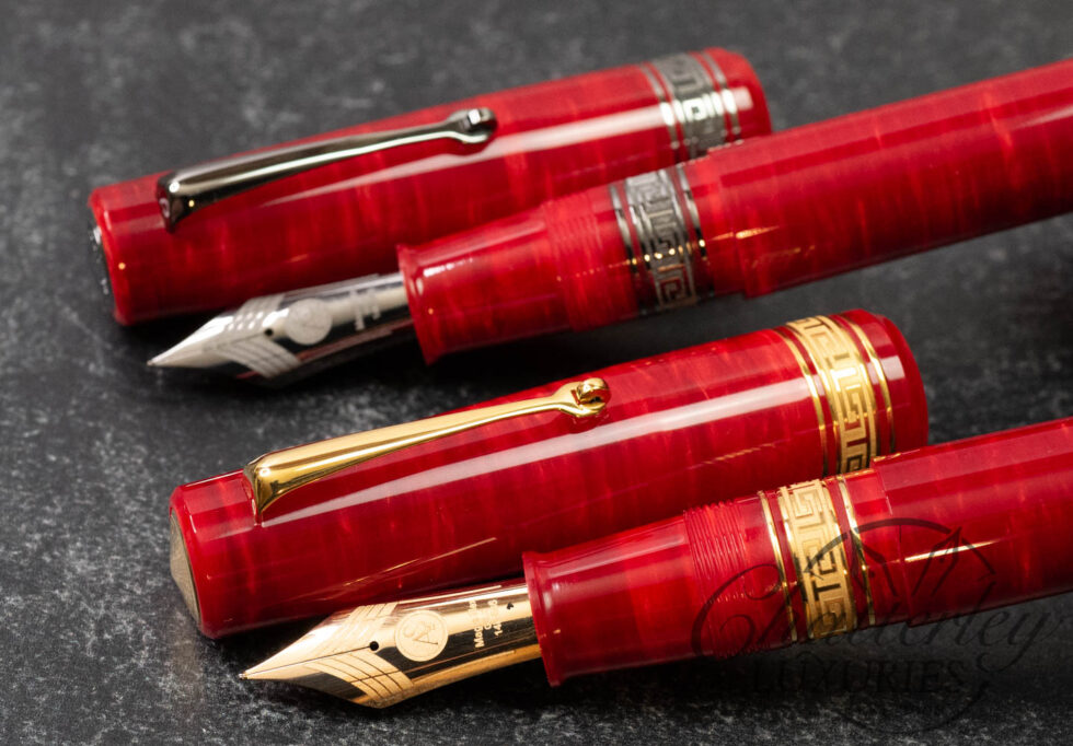 Armando Simoni Club Bologna Extra Flame Red Bespoke Limited Edition Fountain Pen