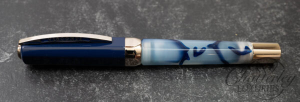Visconti Opera Master Blue Swirls Limited Edition Fountain Pen - Image 2
