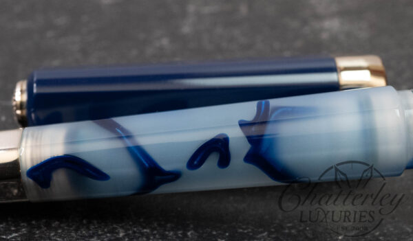 Visconti Opera Master Blue Swirls Limited Edition Fountain Pen - Image 3