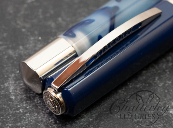Visconti Opera Master Blue Swirls Limited Edition Fountain Pen - Image 4