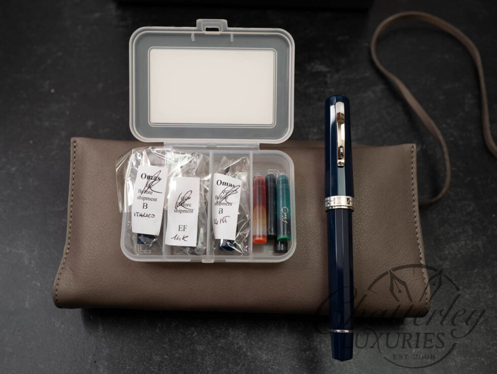 Omas Limited Edition Calligraphy Fountain Pen Set