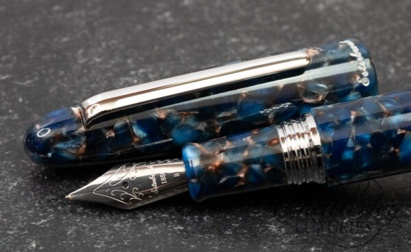 Esterbrook Estie Oversize Nouveau Blue Palladium Fountain Pen