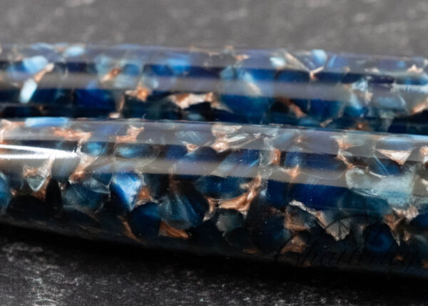 Esterbrook Estie Oversize Nouveau Blue Palladium Fountain Pen - Image 4