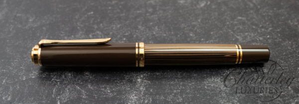 Pelikan Souverän M800 Special Edition Brown Black Fountain Pen - Image 2