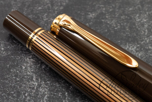 Pelikan Souverän M800 Special Edition Brown Black Fountain Pen - Image 4