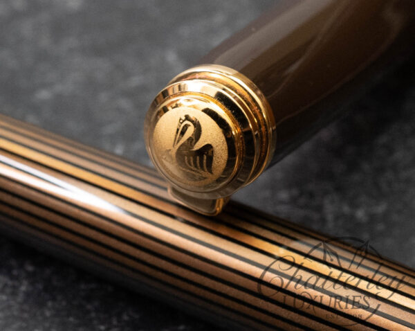 Pelikan Souverän M800 Special Edition Brown Black Fountain Pen - Image 3
